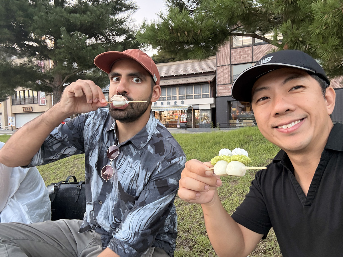 Sam Poincloux and Tim in Japan (2025)