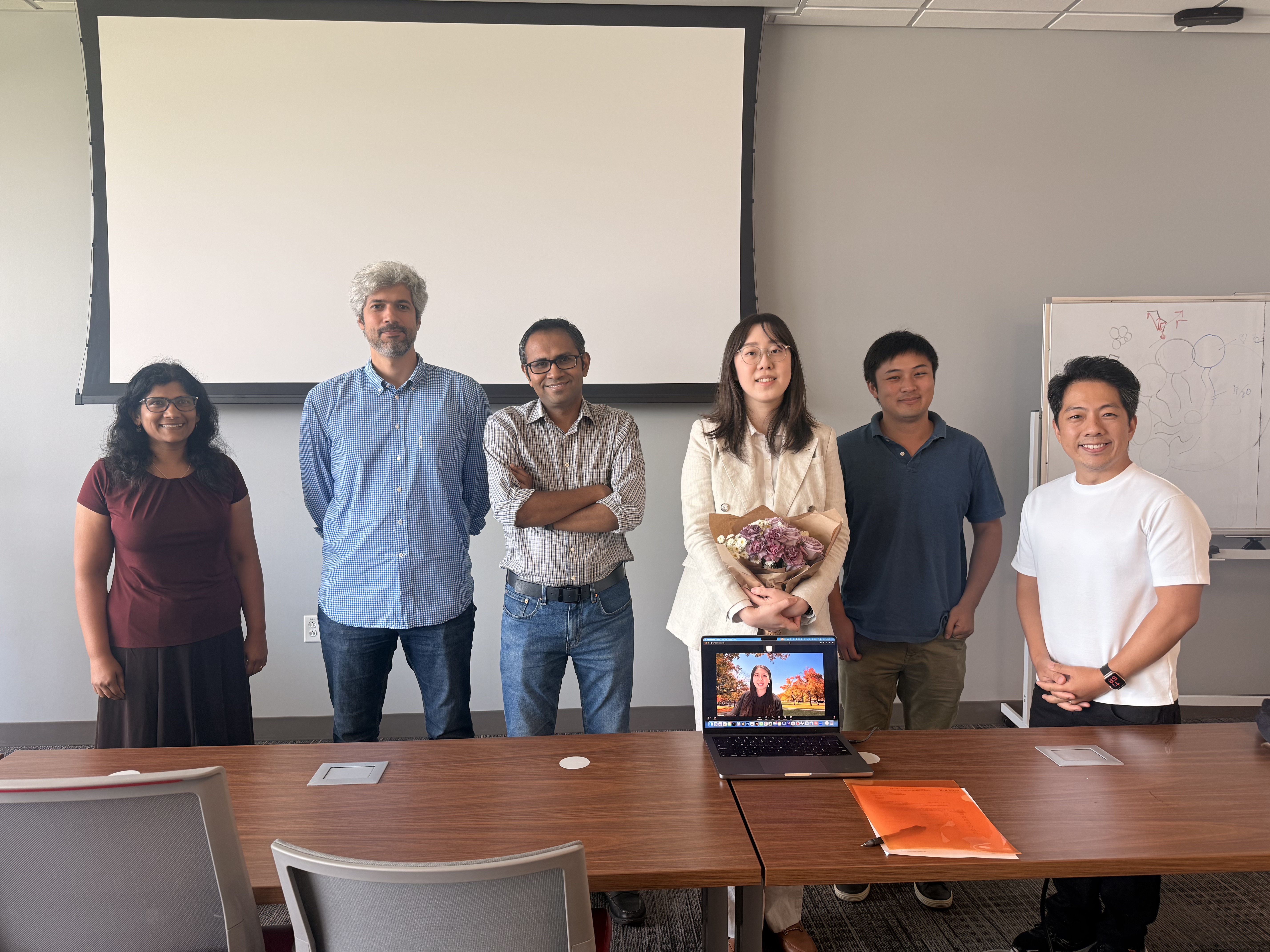Yue's PhD defense, congratulations!